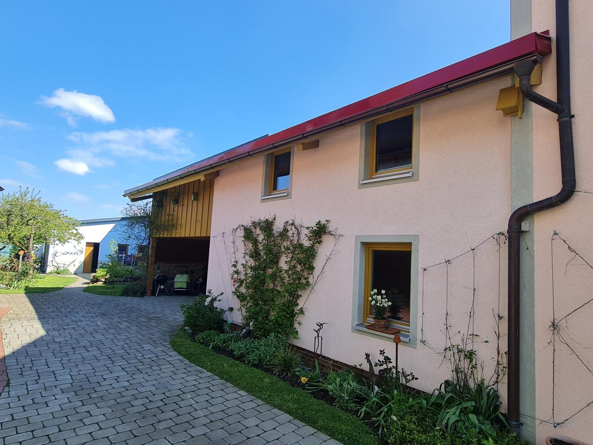 Ferienwohnung Wiesenhof Neuhof an der Zenn Exterior foto